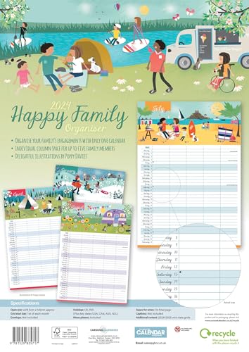 2024 Happy Family Planner A3