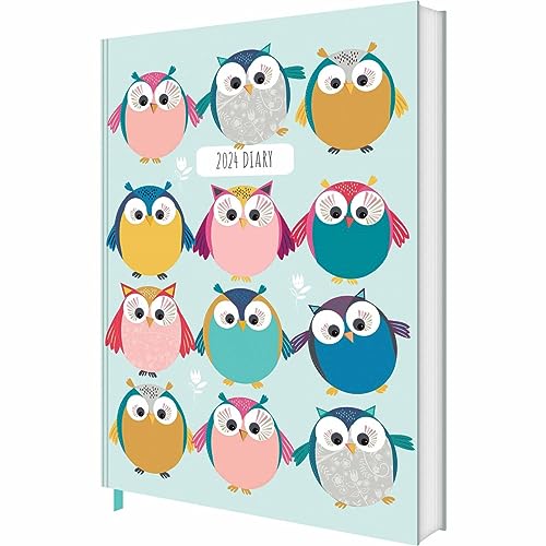 2024 Fashion Diary Owls A5 Diary