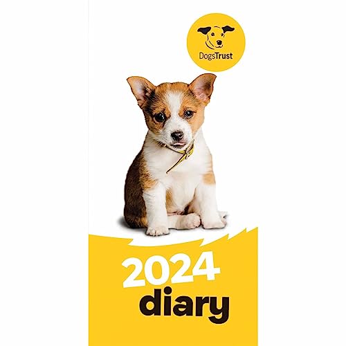 Carousel Calendars Dogs Trust Slim Diary 2024