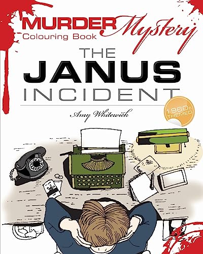 Murder Mystery Colouring Book