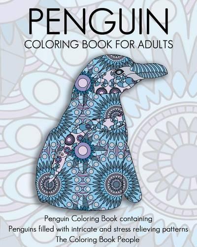 Penguin Coloring Book For Adults