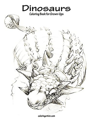 Dinosaurs Coloring Book for Grown-Ups 1