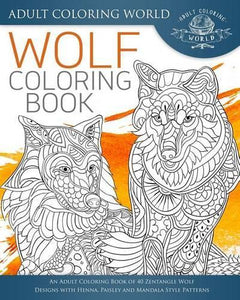 Wolf Coloring Book 