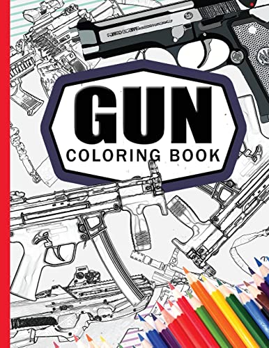 Gun Coloring Book