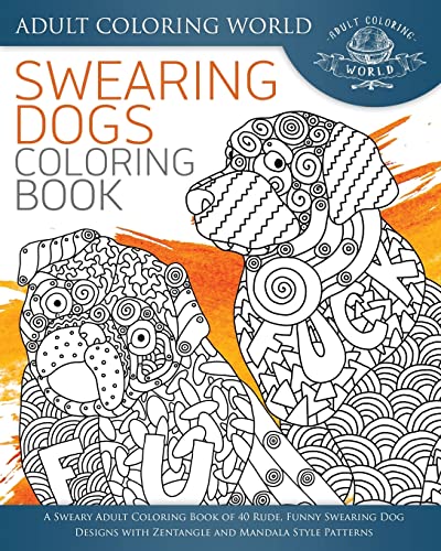 Swearing Dogs Coloring Book