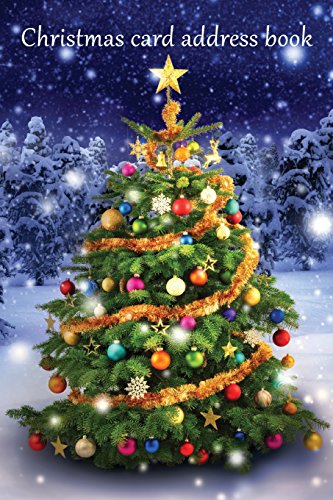 Christmas Card Address Book