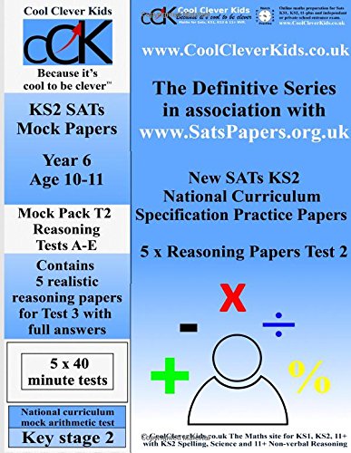 SATs KS2 Year 6 Maths Reasoning Papers 2 (SATs KS2 Year 6 Practice Papers)