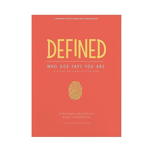 Defined: Who God Says You Are - Younger Kids Activity Book