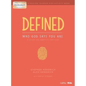 Defined: Who God Says You Are - Younger Kids Activity Book