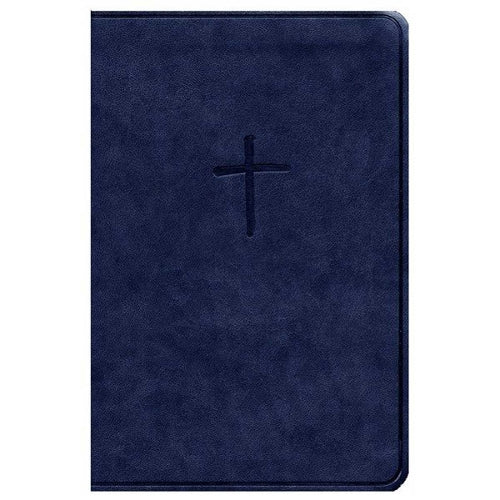 KJV Compact Bible, Navy LeatherTouch, Value Edition