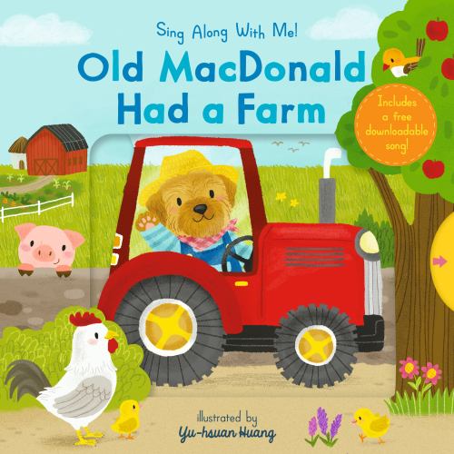 Old MacDonald Had a Farm: (A Classic Nursery Rhyme Board Book with Interactive Sliders and QR Code for Instrumental and Vocal Versions - For Babies and Toddlers) (Sing Along with Me!)