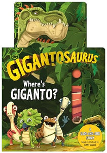 Gigantosaurus: Where's Giganto?: (An Interactive Slide-And-Seek Dinosaur Board Book with Slider Surprises on Each Page - For Toddlers, Preschoolers, and Kids Ages 3-7) 