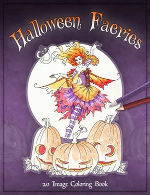 Halloween Faeries Coloring Book