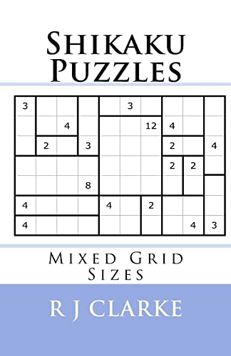 Shikaku Puzzles