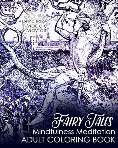 Fairy Tales Mindfulness Meditation Adult Coloring Book