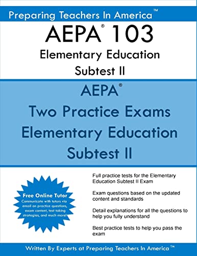 AEPA 103 Elementary Education Subtest II