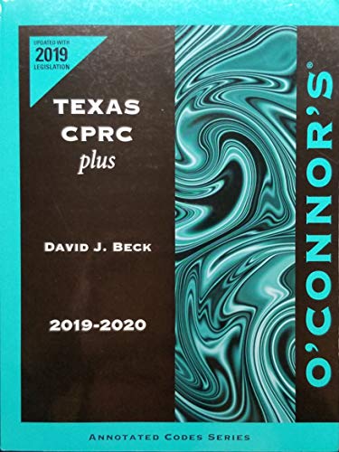 OConnors Texas CPRC Plus  ed