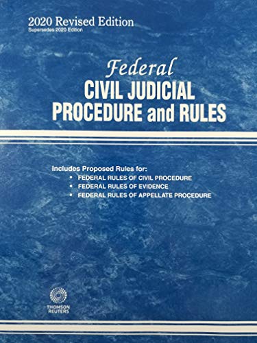 Federal CIVIL JUDICIAL PROCEDURE and RULES