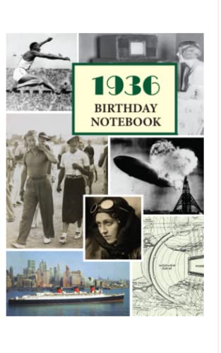 1936 Birthday Notebook