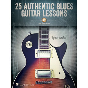25 Authentic Blues Guitar Lessons 