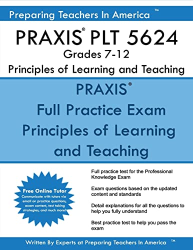 PRAXIS PLT 5624 Grades 7-12