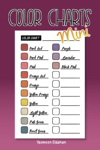 Color Charts Mini: Pocket-sized color charts for recording your color ...