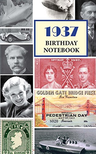 1937 Birthday Notebook