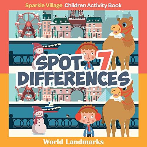 Spot 7 Differences, World Landmarks