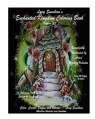 Lacy Sunshine's Enchanted Kingdom Coloring Book Volume 33