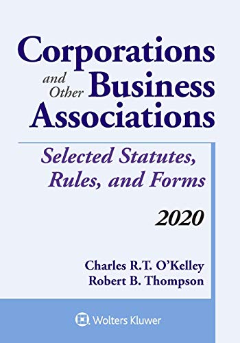 Corporations and Other Business Associations