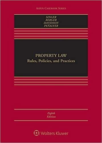 Property Law Rules Policies and Practices Connected eBook with Study Center  Connected Quizzing