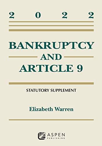 Bankruptcy and Article 9