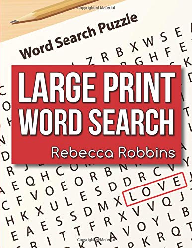Large Print Word Search