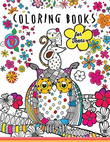 Coloring books for teens