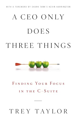 A CEO Only Does Three Things