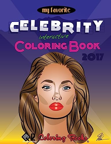 My Favorite Celebrity Interactive Coloring Book