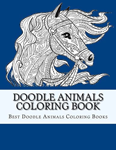 Doodle Animals Coloring Book
