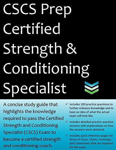 CSCS Certified Strength & Conditioning Specialist