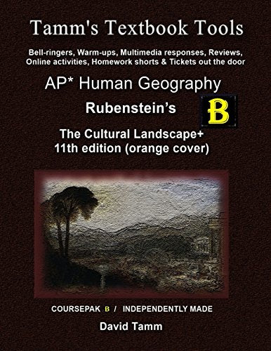 The Cultural Landscape 11th Edition+ Activities Bundle