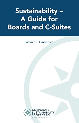 Sustainability -- A Guide for Boards and C-Suites