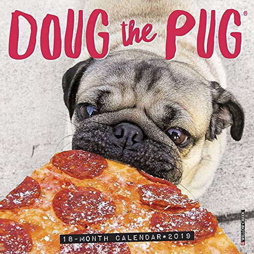 Doug the Pug Mini 2019 Wall Calendar (Dog Breed Calendar)