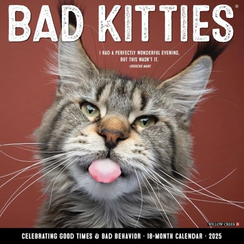 Bad Kitties 2026 12 X 12 Wall Calendar