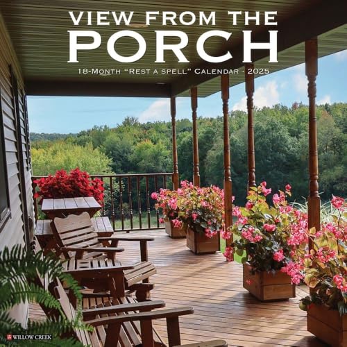 Porch View 2026 12 X 12 Wall Calendar
