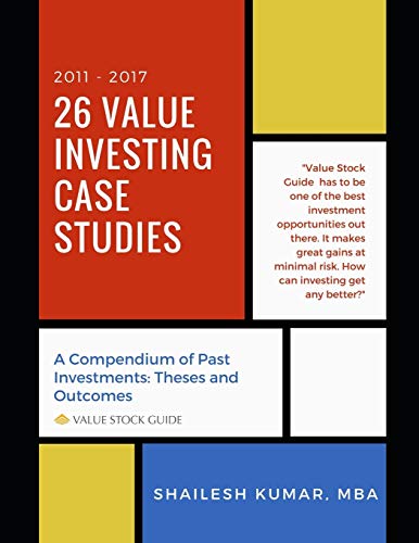 26 Value Investing Case Studies (2011-2017)