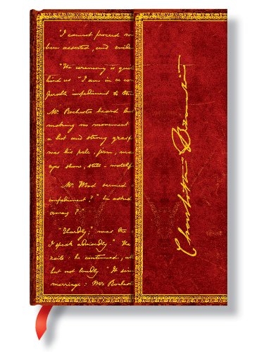Embellished Manuscript Charlotte Bronte Mini Lined