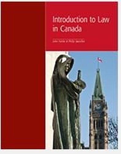 Introduction to Law in Canada