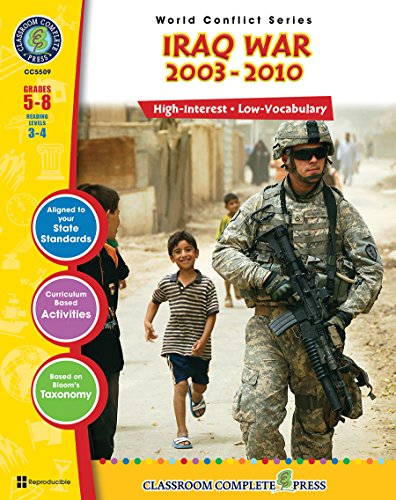 Iraq War 2003-Present, Grades 5-8