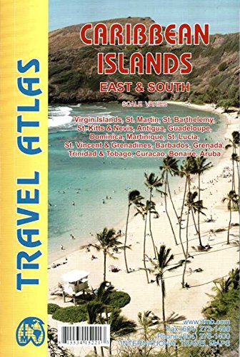Caribbean Islands east & south atlas