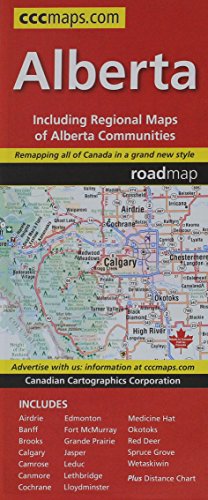 Alberta Road Map