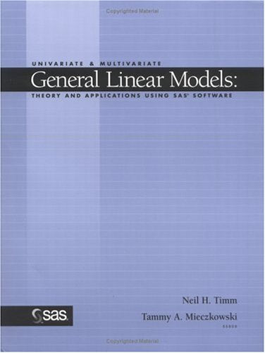 Univariate & Multivariate General Linear Models